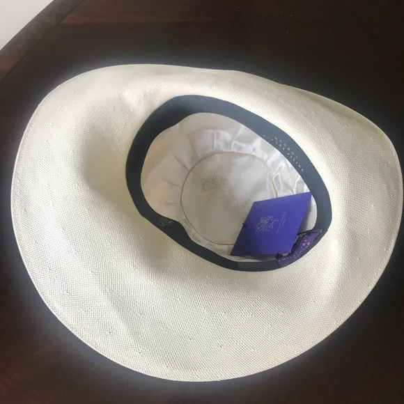 New Philip Treacy London Ivory Natural straw hat - Picture 5 of 10